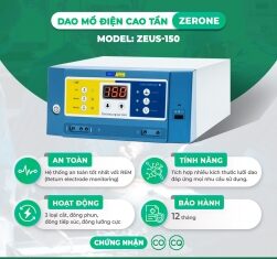 Dao mổ lưỡng cực điện cao tần Zeus 150