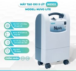 Máy tạo oxy 5 lít NIDEK Nuvo Lite