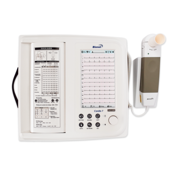 Máy điện tim 12 cần - Model: Cardio 7 - Bionet - Hàn Quốc